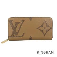 ルイ・ヴィトン LOUIS VUITTON モノグラム ジャイアント リバース ジッピーウォレット M67687 PVC 長財布 ラウンドファスナー te【中古】