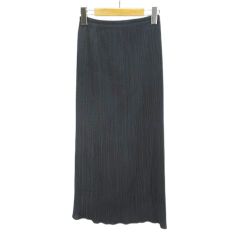 美品】PLEATS PLEASE ネイビープリーツロングスカート - メルカリ