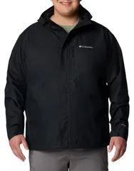 コロンビア メンズ アウター ジャケット・ブルゾン Columbia Mens Hikebound Rain Jacket Black ブラック