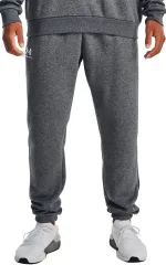 アンダーアーマー メンズ ボトムス カジュアルパンツ ジョガーパンツ フリース Under Armour Mens Icon Fleece Joggers Pitch Gray Med HeathrWht グレー