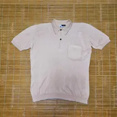 ランバン ニット コットン カラーTシャツ サイズ100 (英国製)のサムネイル