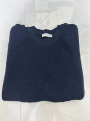 CARVEN ネイビー ダイヤモンドパターン ニットセーター - メルカリ