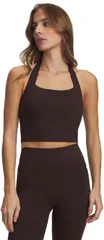 アンダーアーマー レディース トップス タンクトップ ホルター Under Armour Womens Meridian Halter Tankona BrownKona Brown ブラウンのサムネイル