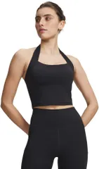 アンダーアーマー レディース トップス タンクトップ ホルター Under Armour Womens Meridian Halter Tank BlackBlack ブラックのサムネイル