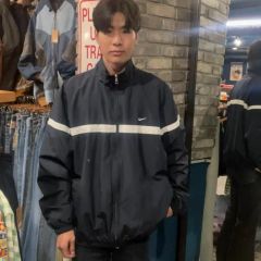 ソンガン着用】NIKE solo swoosh nylon jacket - メルカリ