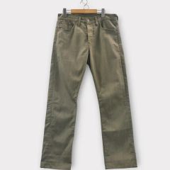 orSlow 107 グレーベージュ系デニム テーパード 日本製 - メルカリ