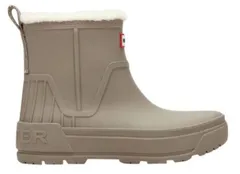 ハンター レディース シューズ ブーツ・レインブーツ HUNTER Womens Willa Insulated Waterproof Booties Taupe トープ