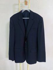 極美品 本家 ゼニア HIGH PERFORMANCE 紺ブレ シルク混 - メルカリ