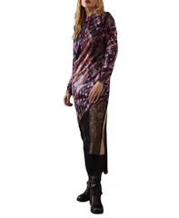 ウエアハウス レディース トップス ワンピース ミディ レース Warehouse Column Lace Panel Midi Dress Multi マルチカラーのサムネイル