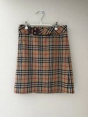 BURBERRY BLUE LABEL ノバチェック プリーツスカート 36 - メルカリ