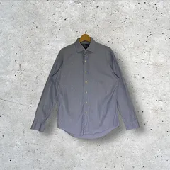 90's vintage 90年代 ヴィンテージ Polo by Ralph Lauren ポロバイラルフローレン ストライプ柄 長袖シャツ オックスフォードシャツ ボタンダウン ポニー刺繡 China製 15 1/2-34/35サイズ スカイブルー