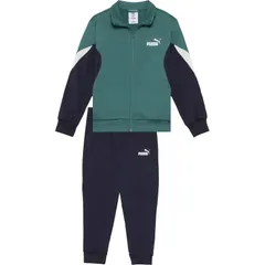 サイズ150cm、PUMA(プーマ) ESS BLOCK ポリ スーツ B スポーツスタイル ウェア トレーニングシャツ 694284