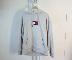N-9722/トミーヒルフィガー 正規品 メンズ 起毛 フーディー Tシャツ XL
