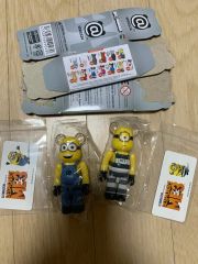 BE@RBRICK ミニオンズ ボブ クローム 100%&400% - メルカリ