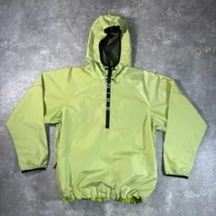 NIKE ナイキ ハーフジップ ナイロンジャケット アノラックパーカー ナイロンパーカー ライトグリーン 90’s プルオーバー