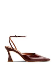 タキマキさん着用！LOEWE ダークブラウン スリングバックパンプス 36