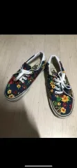 (235) VANS フラワー スリッポン