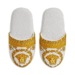 ヴェルサーチ レディース シューズ サンダル Versace I Heart Baroque Bath Slippers White ホワイトのサムネイル