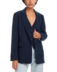 ラグアンドボーン レディース アウター ジャケット・ブルゾン クレープ ベスト ブレザー rag bone Jennifer Combo Crepe Blazer Vest Set Saluteのサムネイル