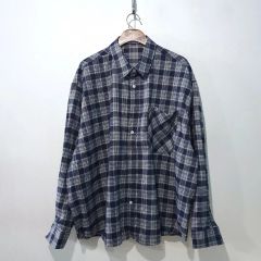 Evisen SEERSUCKER PLAID L/S SHIRT - メルカリ