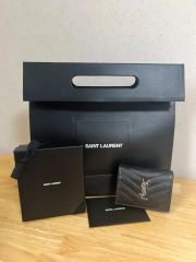 SAINT LAURENT 三つ折り財布 パームツリー チェーン付き 早い者勝ち 