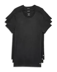 カルバンクライン メンズ トップス Tシャツ クルーネック Calvin Klein Classicrewneck Tees Pack of 3 Black ブラック