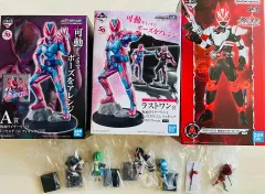 送料込み) 仮面ライダー 一番くじ フィギュア 3種+デフォルメ 5種 まとめ