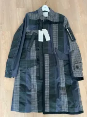 サカイ SACAI パッチワーク コートのサムネイル