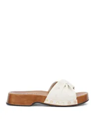 ガニー レディース シューズ サンダル GANNI Womens Tia Fairy Clog Sandals Egretのサムネイル