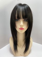フルウィッグ人毛100%人毛ウィッグ医療ウィッグロングストレート