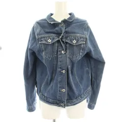 リーバイス Levi's Gジャン ジージャン デニムジャケット S 青 ブルー タック バックプリーツ /HN