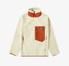 m patagonia パタゴニア レトロX ナチュラル半 レッドのサムネイル