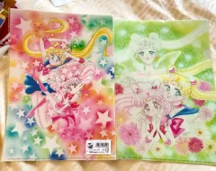 日本セーラームーン ストア 武内直子 原画 クリア ポスター ファイル A
