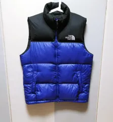 XXL THE NORTH FACE ザノースフェイス ヌプシ ダウンベスト 700 ブルーブラック299