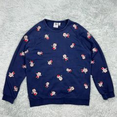 美品》 nano & CO ディズニーコラボニット ダークグリーン L - メルカリ