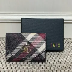 送料込み/DAKS カードウォレット (レディース財布/CHECK 二つ折り財布)のサムネイル