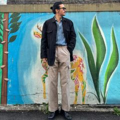 90s dickies874 USA製ディッキーズレアカラーヘザーグレー霜降り