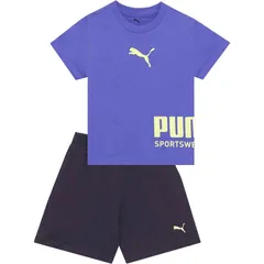 サイズ110cm、PUMA(プーマ) PUMA SPORT Tシャツ and ショートPT セット B スポーツスタイル ウェア Ｔシャツ 694285
