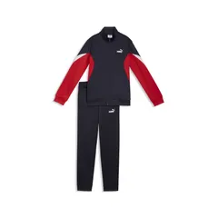 サイズ150cm、PUMA(プーマ) ESS BLOCK ポリ スーツ B スポーツスタイル ウェア トレーニングシャツ 694284