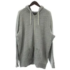 ディーゼル DIESEL パーカー 上着 3XL グレー 長袖 フード付き ジップアップ /GG