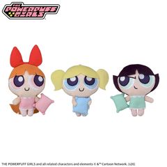 パワーパフガールズ ラージぬいぐるみ BIGぬいぐるみ 3点セット