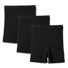 【在庫セール】ショート丈 学校 スパッツ オーバーパンツ ストレッチ 綿混 制服 キッズ 通園 くろぱん 通学