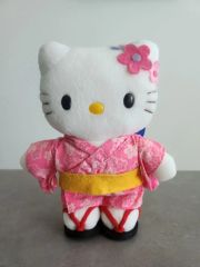 希少 美品 キティ ご当地 ぬいぐるみ マスコット 鹿児島限定 桜島大根