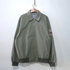 パパス ゴルフ コットン100% スウィングトップ M グリーン ジャケット