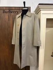 バーバリー 正規品 薄カーキ トレンチコート