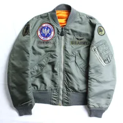 SPECIAL 70s L-2B MIL-J-7448J 部隊ワッペン付き アルファインダストリーズ製 ヴィンテージ フライトジャケット Mサイズ 1973年のサムネイル
