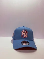 ニューエラ ニューヨークヤンキース ワールドシリーズ1999 9forty A-FRAME スナップバックキャップ ブルーカラー