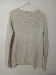 レディース SYSTEM 春秋 季節の変わり目 ウールニット (オーバーサイズ90-95)