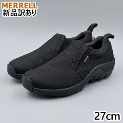 MERRELL ジャングルモック アイスプラス ウォータープルーフ ブラック JP27.0cm スリッポンスニーカー J004255 メレル JUNGLE MOC ICE+ WATERPROOF 新品(mr051)のサムネイル