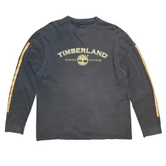 100 ティンバーランド フェイド プリンティング ロングスリーブ Tシャツのサムネイル